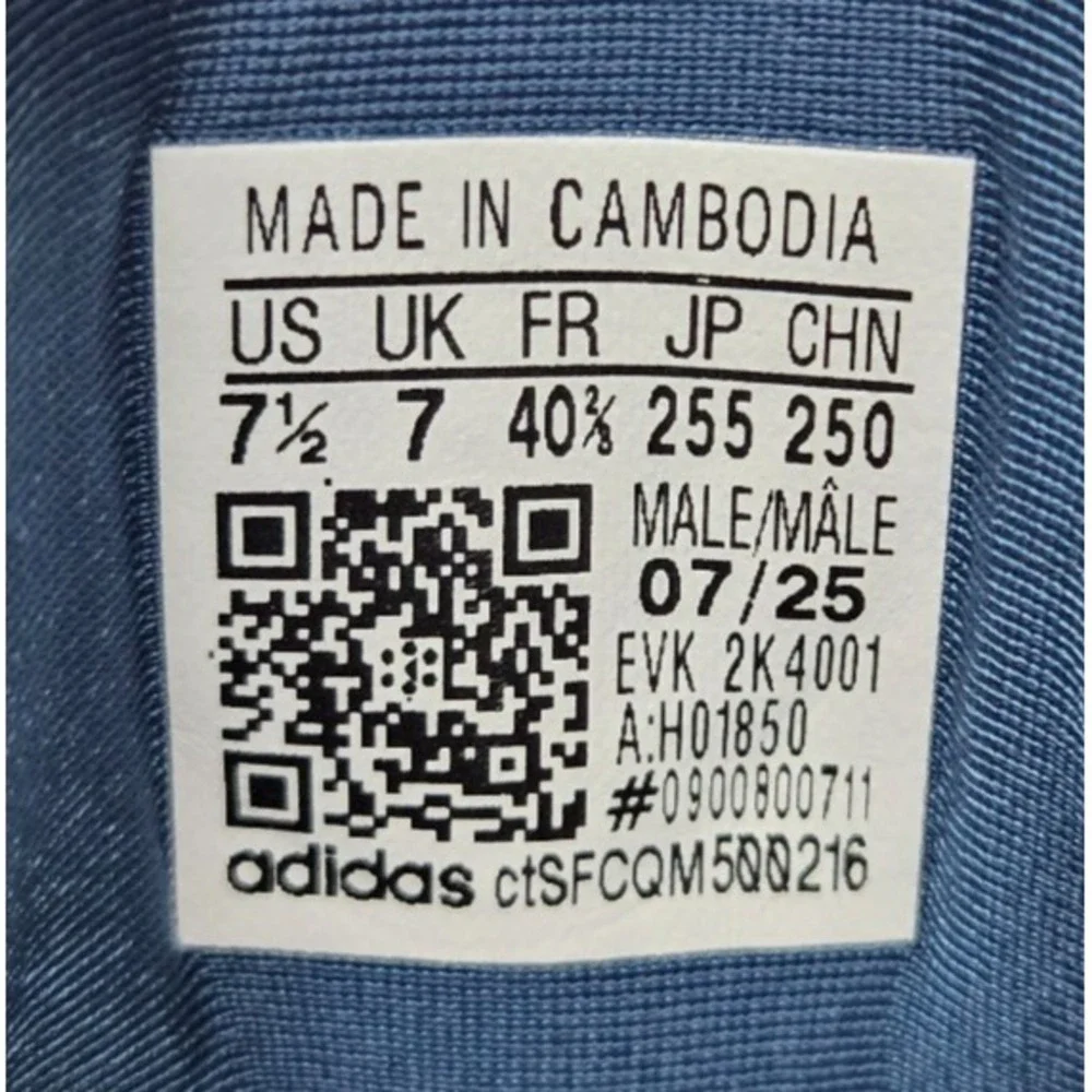Adidas ZX 700‎ HD Retro Sneakers H01850 Crew Navy Grey Blue Men's Size 7.5